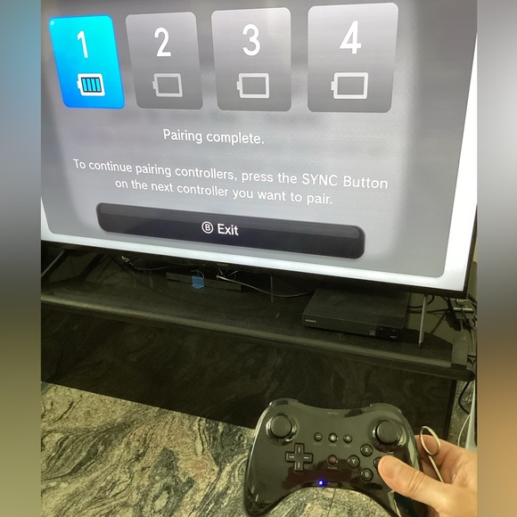 Wii U Wireless Classic Pro Controller Black - Picture 8 of 12